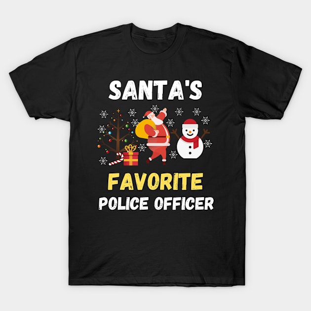 Police officer T-Shirt by Mdath
